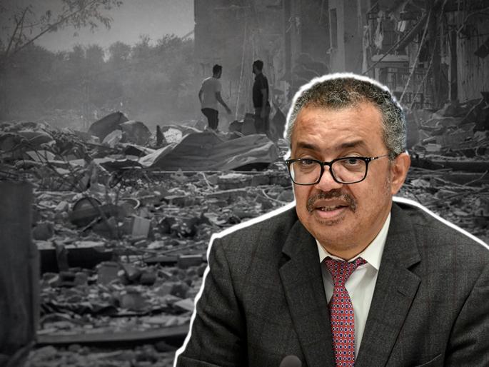 israel hamas war who chief tedros ghebreyesus says doctors in gaza performing surgeries without anesthesia | "रुग्णालय, शवागार, टॉयलेट सर्वत्र मृतदेह; गाझामध्ये..."; WHO प्रमुखांनी सांगितली भीषण परिस्थिती israel hamas war who chief tedros ghebreyesus says doctors in gaza performing surgeries without anesthesia | "रुग्णालय, शवागार, टॉयलेट सर्वत्र मृतदेह; गाझामध्ये..."; WHO प्रमुखांनी सांगितली भीषण परिस्थिती