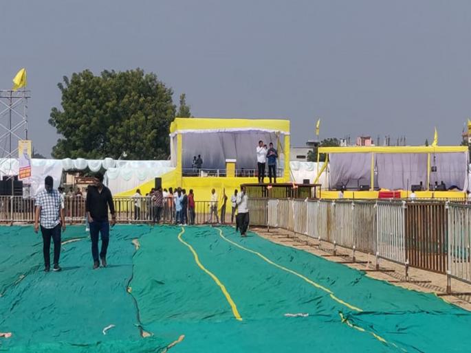 Elgar Sabha of OBCs to defend reservation on hundred acres tomorrow in Ambad Jalana | 'एकच पर्व, ओबीसी सर्व', अंबडमध्ये उद्या शंभर एकरावर आरक्षण बचाव एल्गार सभा Elgar Sabha of OBCs to defend reservation on hundred acres tomorrow in Ambad Jalana | 'एकच पर्व, ओबीसी सर्व', अंबडमध्ये उद्या शंभर एकरावर आरक्षण बचाव एल्गार सभा