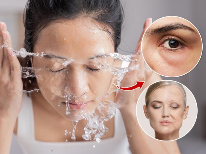 Here are the benefits of washing your face with cold water | रोज सकाळी फक्त थंड पाण्याने चेहरा धुवा, दिसतील ४ सुंदर फरक, चिरकाळ टिकून राहील तारुण्य