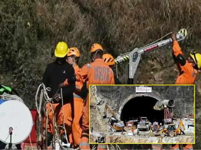 uttarkashi tunnel collapse 40 ambulances as masks and stretchers silkyara rescue operation final stages | आशेचा किरण! 40 रुग्णवाहिका, गॅस मास्क, डॉक्टर्स, हेलिकॉप्टर; बचाव मोहीम अंतिम टप्प्यात uttarkashi tunnel collapse 40 ambulances as masks and stretchers silkyara rescue operation final stages | आशेचा किरण! 40 रुग्णवाहिका, गॅस मास्क, डॉक्टर्स, हेलिकॉप्टर; बचाव मोहीम अंतिम टप्प्यात