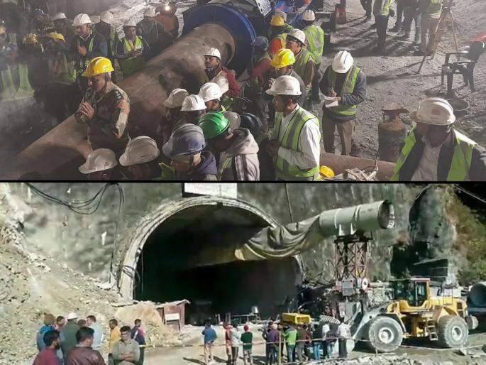 pain of families of laborers trapped in uttarkashi tunnel was expressed they said did not burn it on diwali | "दिवाळी साजरी झाली नाही, घरी कोणी जेवत नाही"; बोगद्यात अडकलेल्या मजुराच्या आईचं दु:ख pain of families of laborers trapped in uttarkashi tunnel was expressed they said did not burn it on diwali | "दिवाळी साजरी झाली नाही, घरी कोणी जेवत नाही"; बोगद्यात अडकलेल्या मजुराच्या आईचं दु:ख