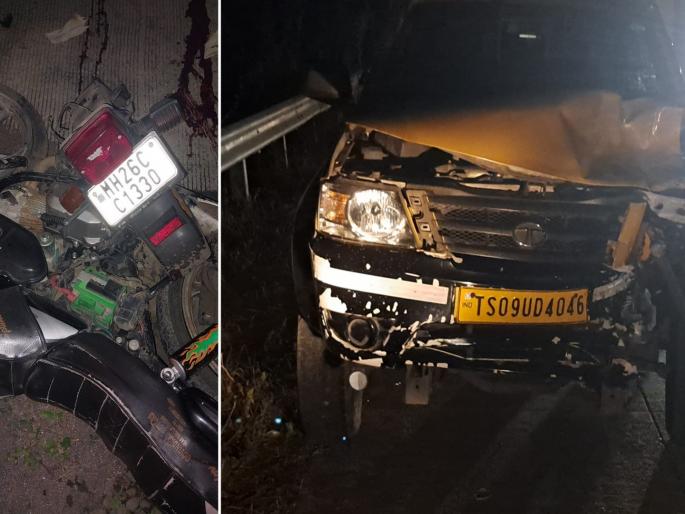 Terrible accident on Sudha river bridge, father and son died on the spot in collision between speeding van and two-wheeler | सुधा नदीच्या पुलावर भीषण अपघात, भरधाव व्हॅन-दुचाकीच्या धडकेत पिता-पुत्राचा जागीच मृत्यू Terrible accident on Sudha river bridge, father and son died on the spot in collision between speeding van and two-wheeler | सुधा नदीच्या पुलावर भीषण अपघात, भरधाव व्हॅन-दुचाकीच्या धडकेत पिता-पुत्राचा जागीच मृत्यू