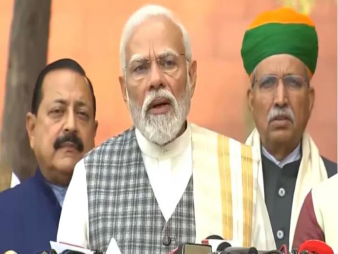 parliament winter session updates pm modi attack on congress for losing assembly elections | Narendra Modi : "देशाने नकारात्मकता नाकारली; पराभवाचा राग संसदेत काढू नका..." parliament winter session updates pm modi attack on congress for losing assembly elections | Narendra Modi : "देशाने नकारात्मकता नाकारली; पराभवाचा राग संसदेत काढू नका..."