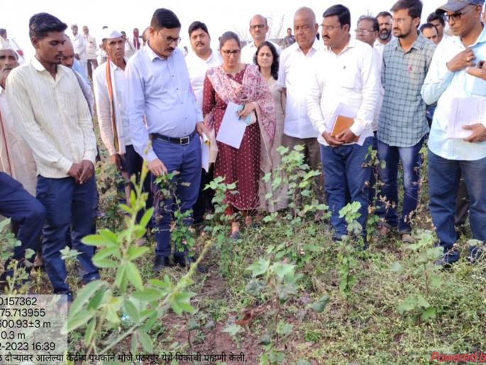 'Give help before the coming kharif season', demand of drought affected farmers to the central team | 'येणाऱ्या खरीप हंगामापूर्वी मदत द्या', दुष्काळग्रस्त शेतकऱ्यांची केंद्रीय पथकाकडे मागणी  'Give help before the coming kharif season', demand of drought affected farmers to the central team | 'येणाऱ्या खरीप हंगामापूर्वी मदत द्या', दुष्काळग्रस्त शेतकऱ्यांची केंद्रीय पथकाकडे मागणी