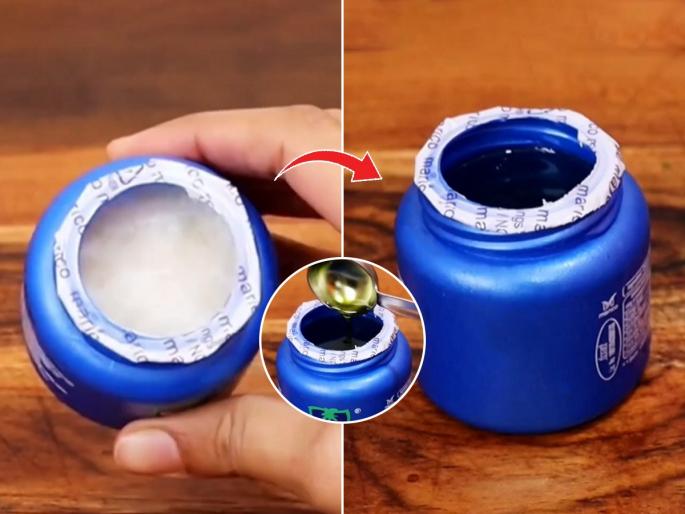 How to store coconut oil in winter without freezing, remedies for not freezing coconut oil in winter, remedies for keeping coconut oil in liquid state in winter | थंडीमुळे खोबरेल तेल गोठलं की वैताग येतो? १ सोपा उपाय - तेल मुळीच गोठणार नाही