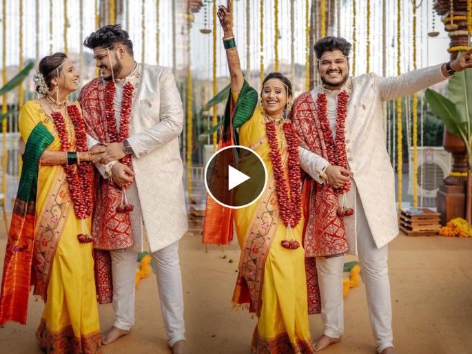 Marathi TV actress Swanandi Tikekar wonderful ukhane for Ashish Kulkarni | 'मंगळसूत्राच्या दोन वाट्या...', एकदा ऐकाच स्वानंदी टिकेकरचा भन्नाट उखाणा!