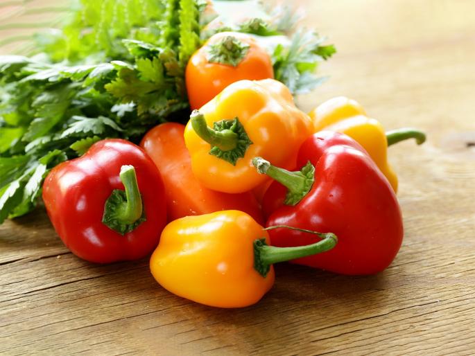 Difference between red, yellow, orange and green capsicum | हिरवी-लाल की पिवळी? कोणती ढोबळी मिरची तब्येतीसाठी ठरते वरदान, वाचा रंगात दडलेलं सिक्रेट