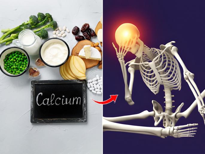 Calcium Rich Foods Vegetarian : Food Sources Of Calcium For Your Bones Top Calcium Rich Foods Fruits Vegetables | कॅल्शियम पाहिजे पण दूध प्यायला नको? ५ पदार्थ खा, हाडांना ताकद-दुप्पट कॅल्शियम मिळेल