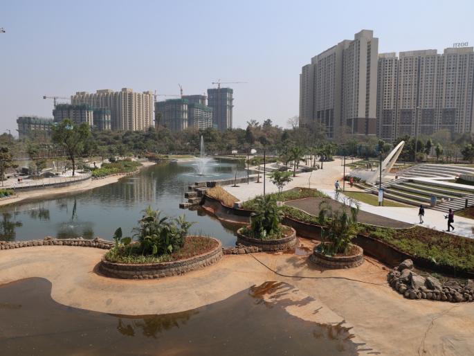 Central Park ready for inauguration; The inauguration will be done by Chief Minister Eknath Shinde! | सेंट्रल पार्क लोकार्पणासाठी सज्ज; मुख्यमंत्री एकनाथ शिंदे यांच्या हस्ते होणार लोकार्पण!