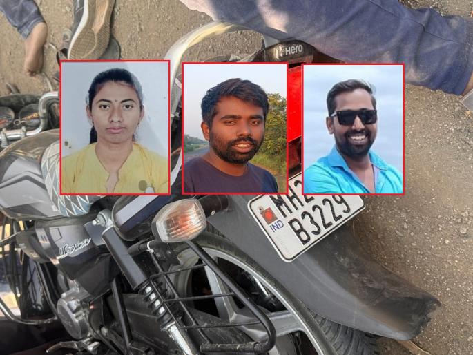 Young girl gives forest guard exam grounds, gets crushed by hayava truck while returning; Death of two brothers including a sister | तरुणीने वनरक्षक परीक्षेचे ग्राऊंड दिले, परत येताना हायवाने चिरडले; बहिणीसह २ भावांचा मृत्यू  Young girl gives forest guard exam grounds, gets crushed by hayava truck while returning; Death of two brothers including a sister | तरुणीने वनरक्षक परीक्षेचे ग्राऊंड दिले, परत येताना हायवाने चिरडले; बहिणीसह २ भावांचा मृत्यू