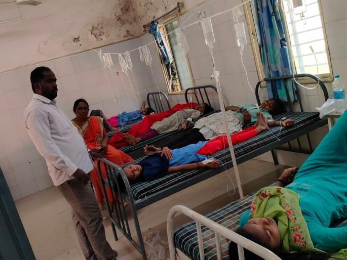 96 students of Tisgaon Government Tribal Ashram School poisoned | तिसगावच्या शासकीय आदिवासी आश्रम शाळेतील ९६ विद्यार्थ्यांना विषबाधा 96 students of Tisgaon Government Tribal Ashram School poisoned | तिसगावच्या शासकीय आदिवासी आश्रम शाळेतील ९६ विद्यार्थ्यांना विषबाधा