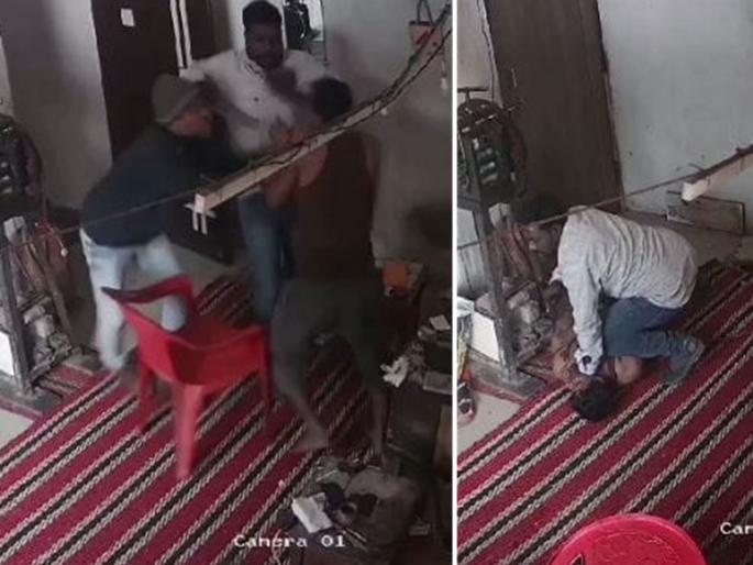 Thieves made a plan in the morning; A jeweler's house was broken into and looted of gold | सकाळीच चोरट्यांची साधला डाव; दागिने बनविणाऱ्याच्या घरात घुसून लुटला सोन्याचा ऐवज Thieves made a plan in the morning; A jeweler's house was broken into and looted of gold | सकाळीच चोरट्यांची साधला डाव; दागिने बनविणाऱ्याच्या घरात घुसून लुटला सोन्याचा ऐवज