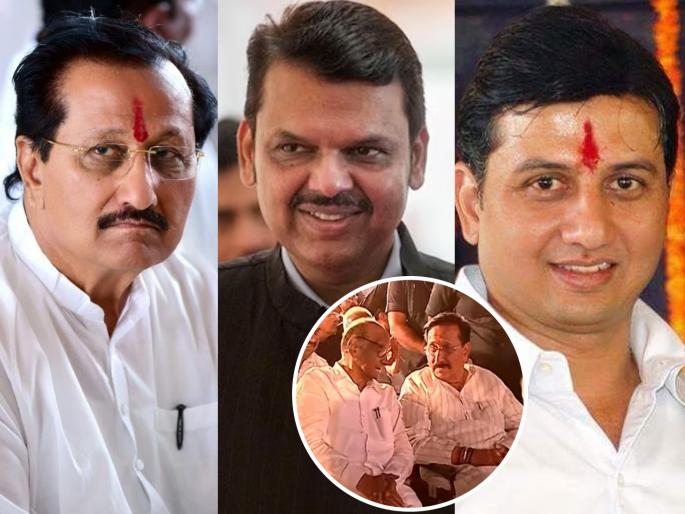 Madha Loksabha Election 2024 MLA Ranjit Singh Mohite Patil met Deputy Chief Minister Devendra Fadnavis | Madha Lok Sabha : पवारांचा वार, फडणवीसांचा पलटवार; माढ्याचा तिढा सुटणार, मोहिते पाटील 'सागर' बंगल्यावर Madha Loksabha Election 2024 MLA Ranjit Singh Mohite Patil met Deputy Chief Minister Devendra Fadnavis | Madha Lok Sabha : पवारांचा वार, फडणवीसांचा पलटवार; माढ्याचा तिढा सुटणार, मोहिते पाटील 'सागर' बंगल्यावर