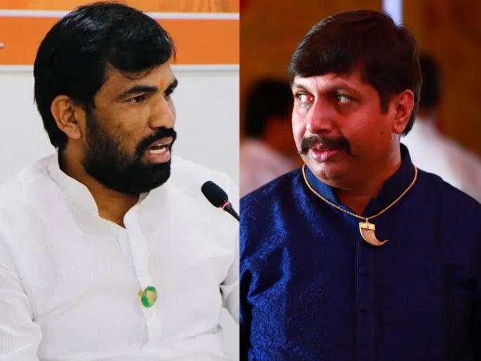 bjp mla Ram Satpute criticized on Dhairyashil Mohite Patil | 'धनदांडग्या लोकांनी गरीबाच्या मुलाला धमकी दिली', धैर्यशील मोहिते पाटलांच्या टीकेला राम सातपुतेंचा पलटवार bjp mla Ram Satpute criticized on Dhairyashil Mohite Patil | 'धनदांडग्या लोकांनी गरीबाच्या मुलाला धमकी दिली', धैर्यशील मोहिते पाटलांच्या टीकेला राम सातपुतेंचा पलटवार