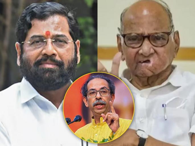 I myself insisted on making uddhav Thackeray the Chief Minister Sharad Pawar refuted Eknath Shinde's claim | ठाकरेंना मुख्यमंत्री बनवण्यासाठी मी स्वत: आग्रही; शरद पवारांनी एकनाथ शिंदेंचा दावा खोडला I myself insisted on making uddhav Thackeray the Chief Minister Sharad Pawar refuted Eknath Shinde's claim | ठाकरेंना मुख्यमंत्री बनवण्यासाठी मी स्वत: आग्रही; शरद पवारांनी एकनाथ शिंदेंचा दावा खोडला
