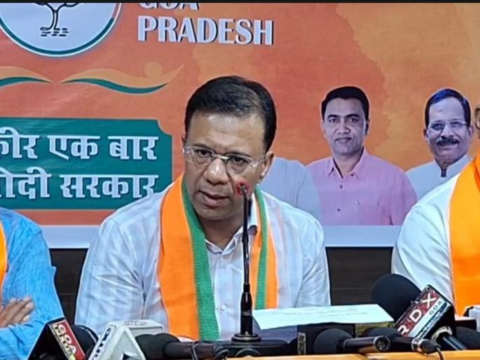 Pratap Singh Rane, despite being in the Congress, supported the BJP candidate Shripad; Vishwajit's secret blast | प्रतापसिंह राणे काँग्रेसमध्ये, तरीही भाजपा उमेदवाराला पाठिंबा; विश्वजित यांचा गौप्यस्फोट Pratap Singh Rane, despite being in the Congress, supported the BJP candidate Shripad; Vishwajit's secret blast | प्रतापसिंह राणे काँग्रेसमध्ये, तरीही भाजपा उमेदवाराला पाठिंबा; विश्वजित यांचा गौप्यस्फोट
