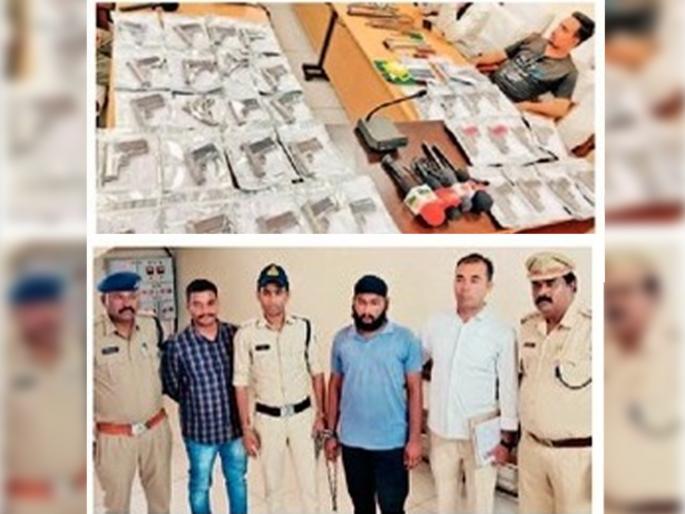 35 pistols seized at Melghat border | मेळघाटच्या सीमेवर ३५ पिस्तूल जप्त 35 pistols seized at Melghat border | मेळघाटच्या सीमेवर ३५ पिस्तूल जप्त