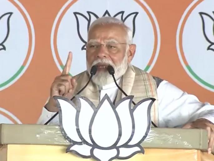 Lok Sabha Elections 2024 Narendra Modi targets opposition jharkhand jmm congress corruption | Narendra Modi : "माझ्याकडे ना सायकल, ना घर; जेएमएम, काँग्रेसच्या नेत्यांनी भ्रष्टाचारातून अमाप संपत्ती जमवली"