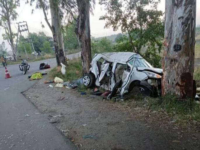 In an accident Four of the same family in Melghat were killed, including an 11-month-old child | मेळघाटातील एकाच परिवाराचे चौघे ठार, ११ महिन्याच्या चिमुकलीचा समावेश In an accident Four of the same family in Melghat were killed, including an 11-month-old child | मेळघाटातील एकाच परिवाराचे चौघे ठार, ११ महिन्याच्या चिमुकलीचा समावेश