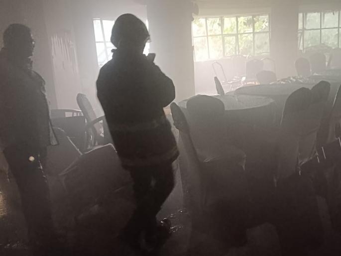 Fire in Hotel Orient Grand | हॉटेल ओरियंट ग्रॅण्डमध्ये आग Fire in Hotel Orient Grand | हॉटेल ओरियंट ग्रॅण्डमध्ये आग