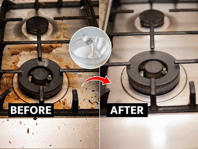 How to Clean the Burners on a Gas Stove - 3 Tricks | अस्वच्छ बर्नरमुळेही गॅस सिलेंडर लवकर संपते, हे माहिती आहे का? १ युक्ती, बर्नर स्वच्छ पटापट