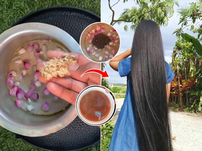 How do I reduce hair loss problems naturally? | केस खूपच पातळ झालेत? कोमट पाण्यात घाला '४' गोष्टी; केस वाढतील भरभर - गळत होते हेच विसराल