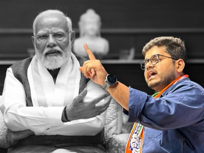 lok sabha election 2024 rohit patil criticized on BJP | 'मालकाकडं बघून बैल खरेदी केल्याचं एक तरी...' आर आर आबांच्या रोहितने थेट पीएम मोदींना डिवचलं lok sabha election 2024 rohit patil criticized on BJP | 'मालकाकडं बघून बैल खरेदी केल्याचं एक तरी...' आर आर आबांच्या रोहितने थेट पीएम मोदींना डिवचलं