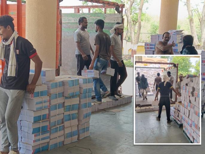 The textbooks came and reached six talukas | पाठपुस्तके आलेत अन् सहा तालुक्यापर्यंत पोहोचती झाले The textbooks came and reached six talukas | पाठपुस्तके आलेत अन् सहा तालुक्यापर्यंत पोहोचती झाले