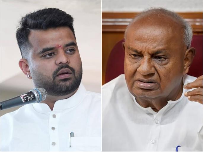 Former Prime Minister HD Deve gowda has warned MP Prajwal Revanna to return to India | "माझ्या संयमाची आणखी परीक्षा घेऊ नका, लवकरात लवकर ..." एचडी देवेगौडांचा प्रज्वल रेवण्णा यांना इशारा Former Prime Minister HD Deve gowda has warned MP Prajwal Revanna to return to India | "माझ्या संयमाची आणखी परीक्षा घेऊ नका, लवकरात लवकर ..." एचडी देवेगौडांचा प्रज्वल रेवण्णा यांना इशारा