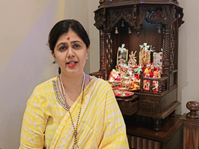 "Even if does not come to the Gopinath fort this year on the occasion of the memorial day, it will work but..."; Appeal of Pankaja Munde | "स्मृतीदिनानिमित्त यंदा गोपीनाथ गडावर नाही आलात तरी चालेल,पण..."; पंकजा मुंडे यांचं आवाहन "Even if does not come to the Gopinath fort this year on the occasion of the memorial day, it will work but..."; Appeal of Pankaja Munde | "स्मृतीदिनानिमित्त यंदा गोपीनाथ गडावर नाही आलात तरी चालेल,पण..."; पंकजा मुंडे यांचं आवाहन