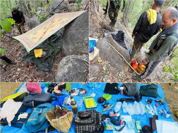 Another camp of Naxalites exposed | नक्षल्यांच्या आणखी एका कॅम्पचा पर्दाफाश Another camp of Naxalites exposed | नक्षल्यांच्या आणखी एका कॅम्पचा पर्दाफाश