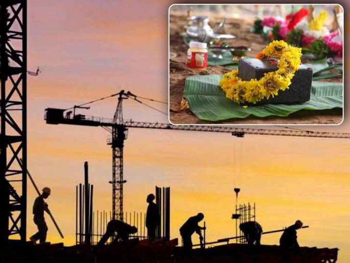 As soon as the code of conduct arose, Bhoomipujans of developmental projects gained momentum | आचारसंहिता उठताच भूमिपूजनांना आला वेग As soon as the code of conduct arose, Bhoomipujans of developmental projects gained momentum | आचारसंहिता उठताच भूमिपूजनांना आला वेग