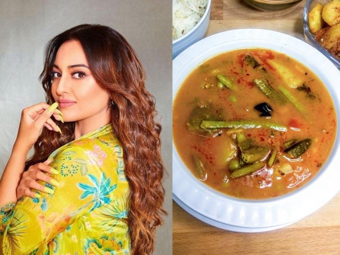 Sonakshi Sinha’s Favourite Sindhi Kadhi How to make sindhi kadhi at home | सोनाक्षी सिन्हाला आवडते तशी पारंपरिक सिंधी कढी पावसाळ्यात खाऊन पाहा, सोनाक्षीच्या आईची स्पेशल रेसिपी...