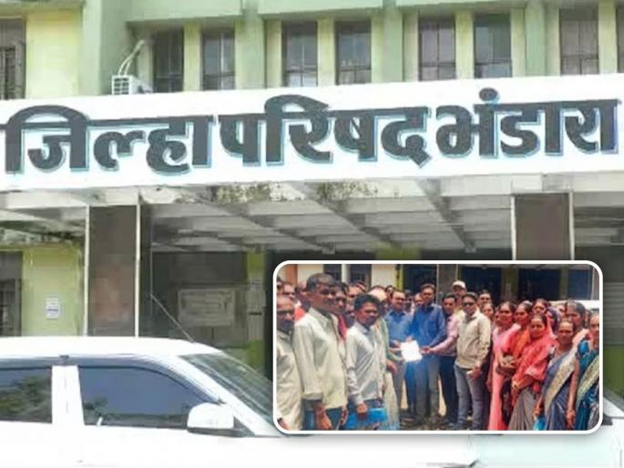Only three teachers to teach seven classes; Angry villagers stormed the Zilla Parishad | सात वर्गांना शिकवण्यासाठी केवळ तीन शिक्षक; संतप्त गावकरी धडकले जिल्हा परिषदेवर Only three teachers to teach seven classes; Angry villagers stormed the Zilla Parishad | सात वर्गांना शिकवण्यासाठी केवळ तीन शिक्षक; संतप्त गावकरी धडकले जिल्हा परिषदेवर