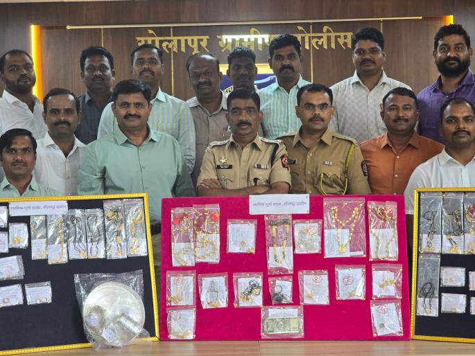 35 cases of burglary revealed in a month; 37 lakh worth of valuables including jewellery, vehicles seized | महिनाभरात घरफोडीचे ३५ गुन्हे उघडकीस; दागिने, वाहनांसह ३७ लाखांचा मुद्देमाल जप्त 35 cases of burglary revealed in a month; 37 lakh worth of valuables including jewellery, vehicles seized | महिनाभरात घरफोडीचे ३५ गुन्हे उघडकीस; दागिने, वाहनांसह ३७ लाखांचा मुद्देमाल जप्त