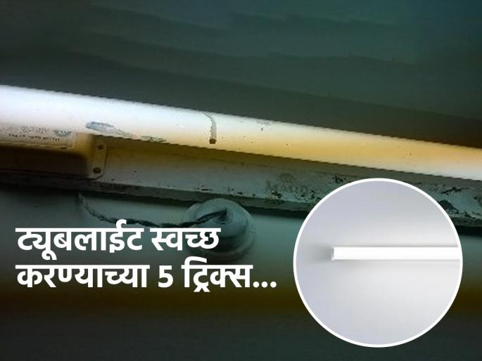 How do you clean a dusty Tube light 5 Tips To Clean Dusty Tube Light | भिंतीवरची ट्यूबलाईट झाली काळीकुट्ट? स्वच्छ करण्याच्या ५ सोप्या ट्रिक्स, ट्यूबलाईट होईल लख्ख...