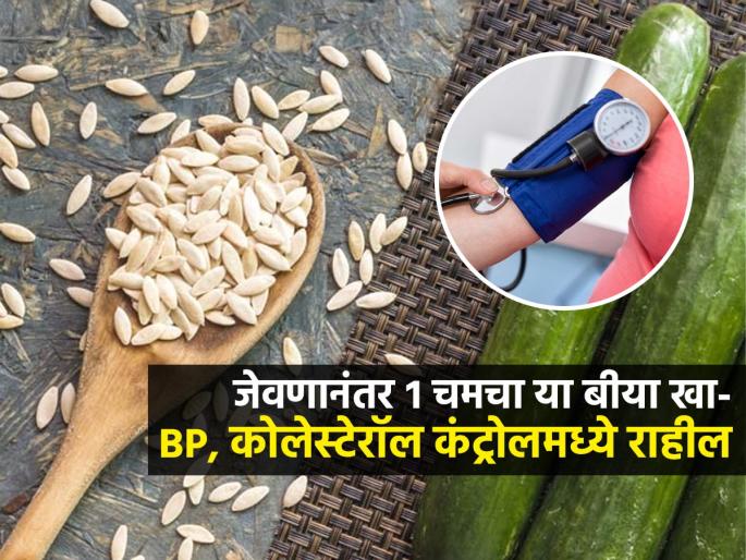 Cucumber Seeds In These Disease Help To Reduce High Cholesterol Level And Sugar Based On Research | जेवणानंतर फक्त १ चमचा 'या' बिया खा; कोलेस्टेरॉल-बीपी कंट्रोलमध्ये येईल; पोट नीट साफ होईल