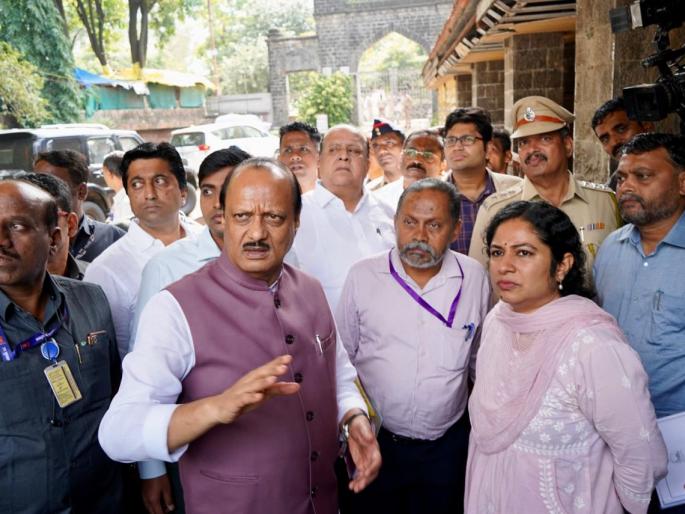 Keshavrao Bhosle will provide funds for re-establishment of theater in time: Ajit Pawar | केशवराव भोसले नाट्यगृह पुन्हा उभारण्यासाठी निधी वेळेतच देणार : अजित पवार Keshavrao Bhosle will provide funds for re-establishment of theater in time: Ajit Pawar | केशवराव भोसले नाट्यगृह पुन्हा उभारण्यासाठी निधी वेळेतच देणार : अजित पवार