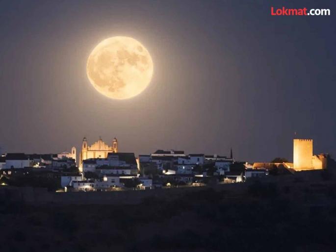 The glow of the 'Supermoon' on the night of Rakhi Purnima; As the distance is less, the moon will appear bigger and brighter than usual | राखी पौर्णिमेच्या रात्री ‘सुपरमून’ची झळाळी; अंतर कमी असल्याने चंद्र दिसणार नेहमीपेक्षा मोठा व प्रकाशमान The glow of the 'Supermoon' on the night of Rakhi Purnima; As the distance is less, the moon will appear bigger and brighter than usual | राखी पौर्णिमेच्या रात्री ‘सुपरमून’ची झळाळी; अंतर कमी असल्याने चंद्र दिसणार नेहमीपेक्षा मोठा व प्रकाशमान