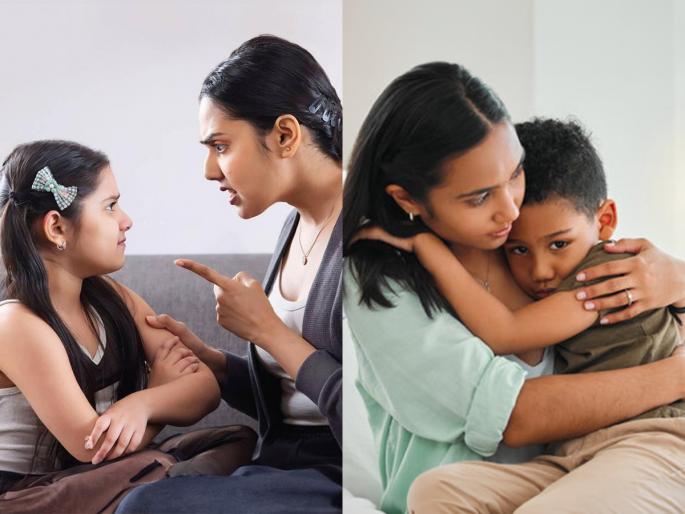 parenting tips, don't threatened your child again and again, it will affects on kids mental health  | 'पुन्हा असं करशील तर याद राख', असं म्हणत तुम्हीही मुलांना दम देता? तज्ज्ञ सांगतात.....