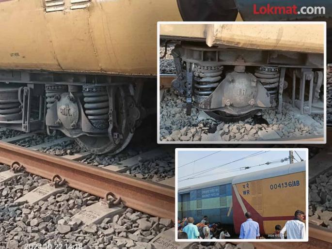 Shalimar Express derails; A major accident was avoided in Nagpur | शालीमार एक्सप्रेस रुळावरून घसरली; नागपुरात मोठा अपघात टळला Shalimar Express derails; A major accident was avoided in Nagpur | शालीमार एक्सप्रेस रुळावरून घसरली; नागपुरात मोठा अपघात टळला