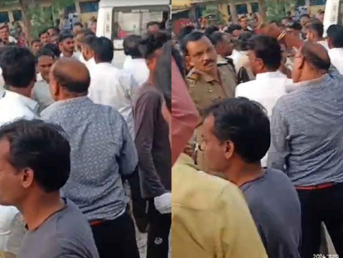 Argument between two party workers over bringing voters by vehicle | वाहनातून मतदार आणल्यावरून दोन पक्षाच्या कार्यकर्त्यांमध्ये मोहाडीत राडा Argument between two party workers over bringing voters by vehicle | वाहनातून मतदार आणल्यावरून दोन पक्षाच्या कार्यकर्त्यांमध्ये मोहाडीत राडा