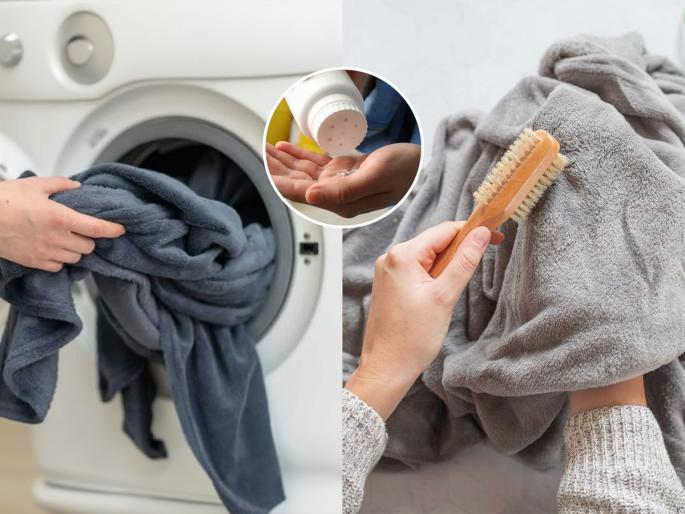how to clean blankets without washing, how to remove odour from blankets, simple trick to wash blankets in 10 minutes | जड ब्लँकेट्स न धुताच स्वच्छ करण्याची सोपी ट्रिक- कुबट वास जाऊन होतील नव्यासारखे फ्रेश- सुगंधी