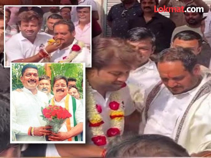 Elections lost, but hearts won; Shelke offer sweets to Datke while Kohle congratulated Thackeray | निवडणूक हरले, पण मनं जिंकली; शेळकेंनी घातला दटकेंना हार, कोहळेंनी भरवला ठाकरेंना पेढा ! Elections lost, but hearts won; Shelke offer sweets to Datke while Kohle congratulated Thackeray | निवडणूक हरले, पण मनं जिंकली; शेळकेंनी घातला दटकेंना हार, कोहळेंनी भरवला ठाकरेंना पेढा !