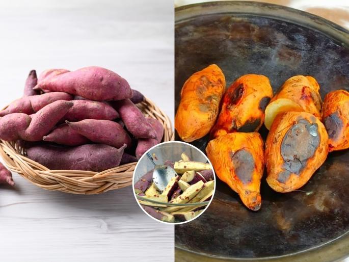 Hack to boil sweet potatoe shakarkandi perfectly Very easy & perfect way to boil Sweet potato in pressure cooker How to boil sweet potatoes properly | रताळं उकडलं की लगदा होतो- पचपचीत लागते? १ भन्नाट ट्रिक, २ मिनिटांत रताळे उकडेल...