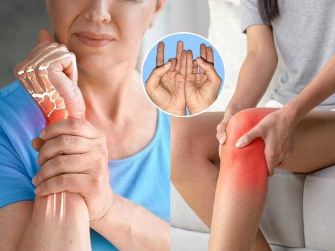 sandhi mudra for reducing joint pain, how to do sandhi mudra, benefits of sandhi mudra, best solution for reducing joint pain in winter | मानेपासून ते पायाच्या घोट्यापर्यंत, कोणतेही जॉईंट दुखत असल्यास 'ही' मुद्रा करा, दुखणं कमी होईल