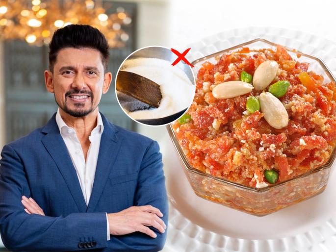 gajar ka halva recipe by dr Shriram nene, how to make gajar ka halva without adding sugar, most healthy recipe of gajar halva | माधुरी दीक्षितचे पती डॉ. श्रीराम नेनेंनी केला गाजराचा हलवा, साखर न घालताही झाला चवदार- बघा व्हिडिओ 