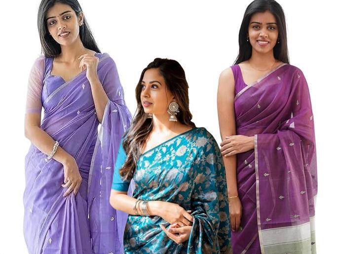 Product Review for C J Enterprise Women's Pure Soft Kanjivaram Cotton Silk Saree, cotton saree shopping for office daily use at low price | फक्त ४७९ रुपयांत घ्या सुपरक्लासी लूक देणारी कॉटन साडी!! ऑफिस वेअरसाठी परफेक्ट चॉईस