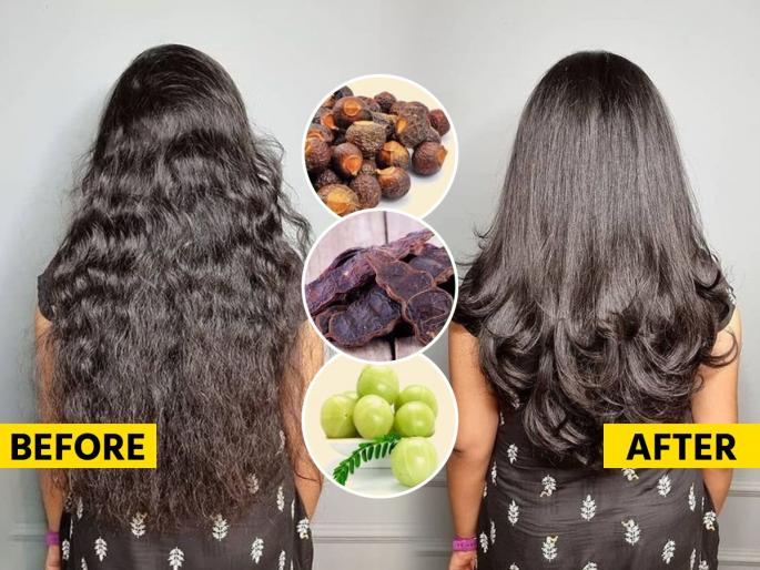 How To Use Amla Reetha Shikakai Water For Hair How to use Amla Sikakai and Reetha as a hair cleanser Amla, Reetha & Shikakai for Hair Care | केसांच्या अनेक समस्या सतावतात ? करुन पाहा आवळा - रिठा - शिकेकाईच्या पाण्याचा असरदार उपाय...