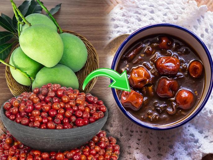 summer special how to make raw mango and ber chutney spicy and sweet sour recipe | समर स्पेशल: कैरी आणि बोराची आंबटगोड चटणी! करायला अगदी सोपी, उन्हाळ्यात जेवणात हवीच हवी
